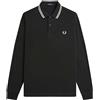 FRED PERRY Uomo Fred Perry Polo Manica Lunga