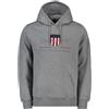 GANT Uomo Gant Felpa Con Cappuccio Logo Shield