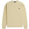 FRED PERRY Uomo Fred Perry Maglione Girocollo In Lana A Costa Inglese