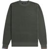 FRED PERRY Uomo Fred Perry Maglione Girocollo In Cotone Waffle