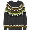 MAX MARA WEEKEND Donna Max Mara Weekend Maglione Girocollo Pura Lana Jaquard Orario Donna