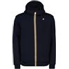 K-WAY Uomo K-way Felpa Full Zip Con Cappuccio Rainer Spacer