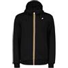 K-WAY Uomo K-way Felpa Full Zip Con Cappuccio Rainer Spacer
