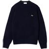 LACOSTE Uomo Lacoste Maglione Girocollo In Lana Cardata
