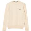 LACOSTE Uomo Lacoste Maglione Girocollo Treccia In Lana Cardata