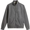 WOOLRICH Uomo Woolrich Felpa Full Zip Logo Interlock