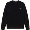 FRED PERRY Uomo Fred Perry Maglione Girocollo Piquet Jumper