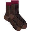 GALLO Donna Gallo Calza Corta Pied De Poul Twin Rib Donna