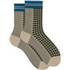 GALLO Donna Gallo Calza Corta Pied De Poul Twin Rib Donna