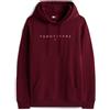 TOMMY JEANS Uomo Tommy Jeans Felpa Cappuccio Linear Logo Hoody