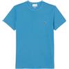 LACOSTE Uomo Lacoste T-shirt Logo In Cotone Pima Azzurra