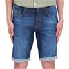 GAS ABBIGLIAMENTO Uomo Gas Abbigliamento Bermuda In Denim 8" Once Albert Rev