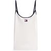 TOMMY JEANS Donna Tommy Jeans Top Spalline Slim Badge Strappy Donna