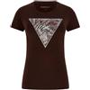 GUESS Donna Guess T-shirt Triangle Logo E Strass Donna