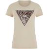 GUESS Donna Guess T-shirt Triangle Logo E Strass Donna