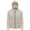K-WAY Uomo K-way Felpa Full Zip Cappuccio Logo Prosper Poly Cotton