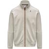 K-WAY Uomo K-way Felpa Full Zip Logo Pepin Poly Cotton