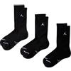 NIKE JORDAN Uomo Nike Jordan Calze Jordan Ed Elv Crew 3 Pack