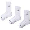 NIKE JORDAN Uomo Nike Jordan Calze Jordan Ed Elv Crew 3 Pack