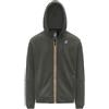 K-WAY Uomo K-way Felpa In Pile Full Zip Cappuccio Prosper Brushed