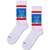 HAPPY SOCKS Uomo Happy Socks Calza Cat On Stripe Sneaker