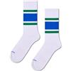 HAPPY SOCKS Donna Happy Socks Calza Simple Stripe Sneaker