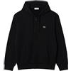 LACOSTE Uomo Lacoste Felpa Full Zip Cappuccio Logo
