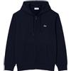 LACOSTE Uomo Lacoste Felpa Full Zip Cappuccio Logo