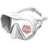 SEAC Pura - Maschera Subacquea Antiappannamento Monolente Frameless in Silicone | Maschera per Immersioni e Snorkeling Antifog Low Volume con Fibbia 3D