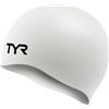 TYR Cuffia in Silicone Cuffia in Silicone, Unisex - Adulto, White, M