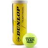 Dunlop Sports Dunlop Palline da Padel Team (tubo da 3) - Allenamento e partita