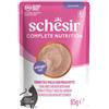 Schesir Complete Nutrition Mousse per Gatti - 12x85 gr - Tonnetto e Pollo con Prosciutto