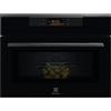 Electrolux Forno microonde con grill da incasso KVMBE08H finitura nero da 60 cm