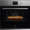Electrolux PRONTA CONSEGNA - Electrolux Forno pirolitico multifunzione KOFFP46X2 finitura inox e vetro nero da 60 cm
