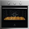 Electrolux Selezione Electrolux Forno multifunzione KOHHH045X finitura inox e vetro nero da 60 cm