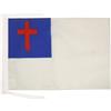 AZ FLAG Bandiera Cristianesimo 45x30 cm Poliestere 100D Cordini