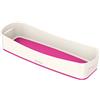 Leitz MyBox WOW Vassoio Organizer, per La Scrivania o Per Organizzare i Cassetti, Bianco e Fucsia, 52581023