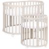 Waldin Lettino Evolutivo Ovale 7 in 1 con Materasso - Cashmere