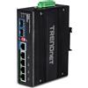 ‎TRENDnet TRENDnet TI-UPG62 6-port hardened Industrial Gigabit Ultra PoE+ Switch (5 Gigabi