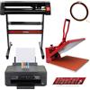 MONSTERSHOP Bundle creativo PixMax: pressa 50x50cm, plotter vinile 720mm, stampante Epson