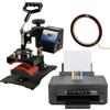 MONSTERSHOP Pressa per cappellini PixMax con stampante Epson per sublimazione e accessori