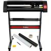 MONSTERSHOP Taglio del vinile 72 cm con supporto in alluminio Plotter per taglio del vinile
