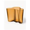 Iittala Vaso in vetro soffiato Alvar Aalto, alt. 16 cm -