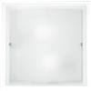 Altro Plafoniera Dritta curva 40x40x10 cm bianco