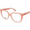 Moschino MOS622 L7Q | Occhiali da Vista Graduati | Plastica | Quadrati | Arancio | Adrialenti