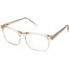 Crullé Chill C4 | Occhiali da Vista Graduati | Prova Online | Unisex | Plastica | Quadrati | Marrone, Trasparente | Adrialenti