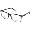 David Beckham DB 1231 6NT | Occhiali da Vista Graduati | Plastica | Quadrati | Verde, Trasparente | Adrialenti