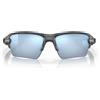 Oakley Occhiali da Sole OO9188 9188G3 FLAK 2.0 XL Nero Opaco Camo/Prizm Deep Water Unisex Polarizzati 59/12/133