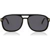 Tom Ford Occhiali da Sole FT1022 01A Rosco Nero/Grigio Sfumato Uomo 58/16/140