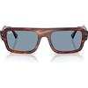 Ray-Ban Occhiali da Sole RB4454 139856 Lukas Marrone/Blu Unisex 53/20/145